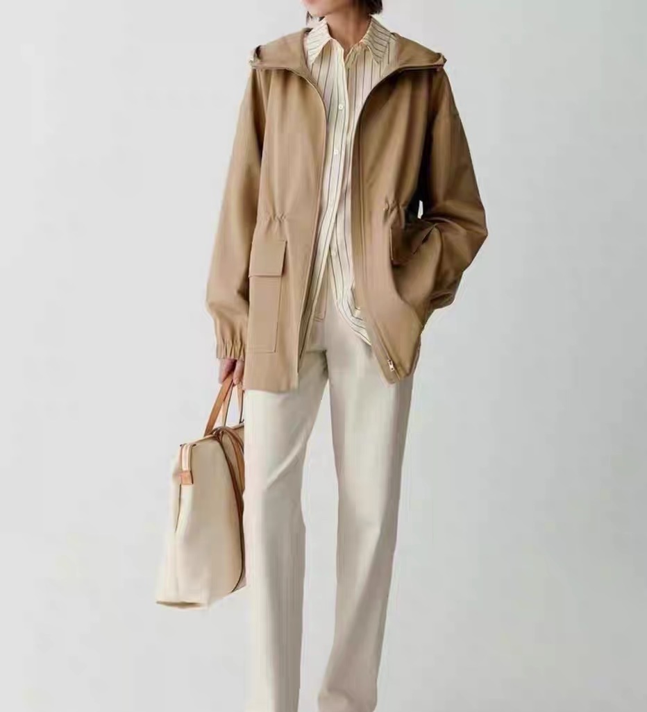 250544 【禾 露珠 订单】2025春秋款女装风衣外套