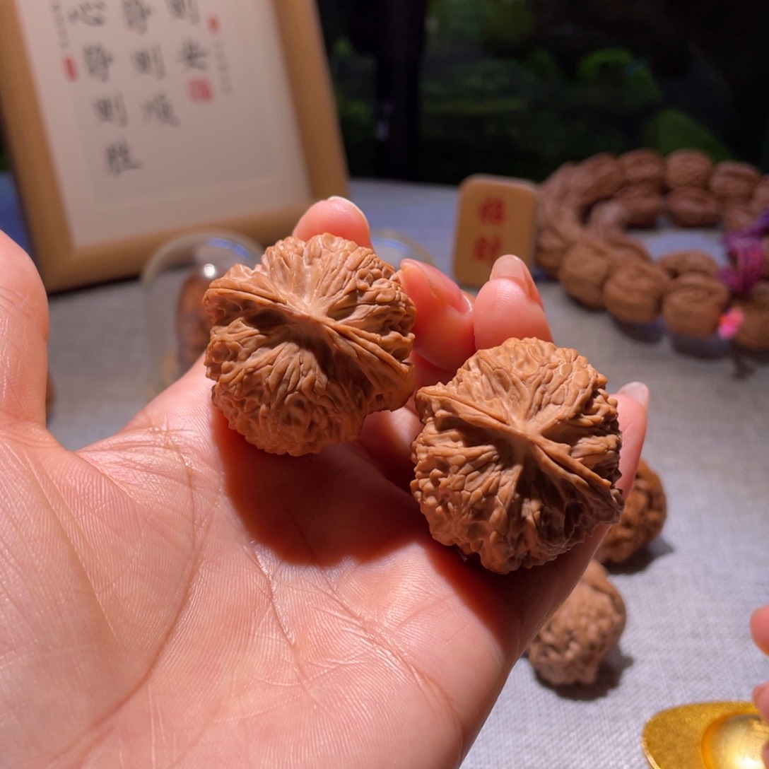 桃核把件38全品苹果园