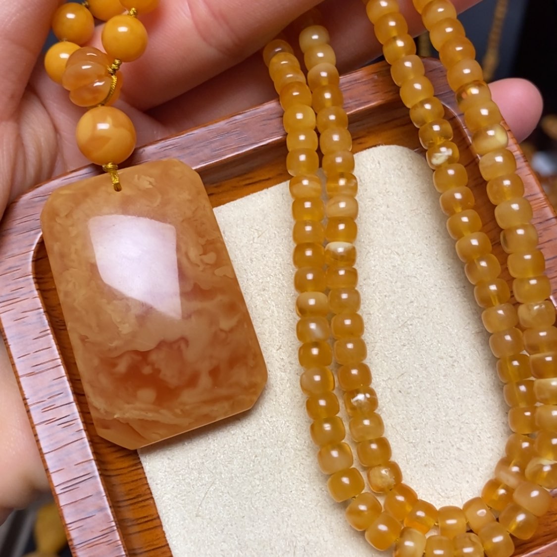 【闪购商品】未镶嵌蜜蜡颈饰项链