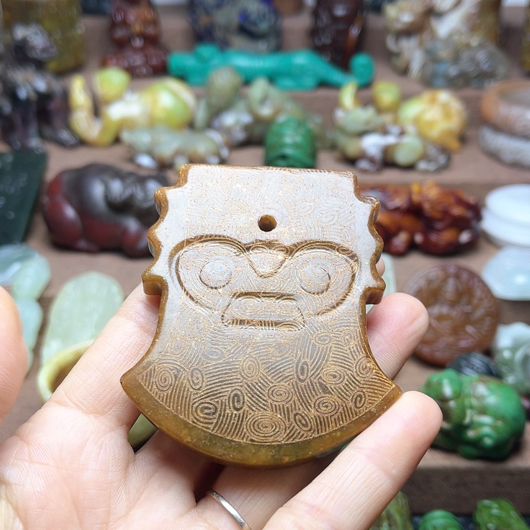 白玉菩提吊坠90。。