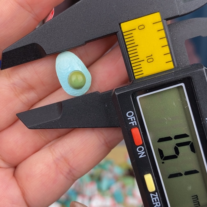 【闪购商品】绿松石珠宝奇石18K金镶嵌