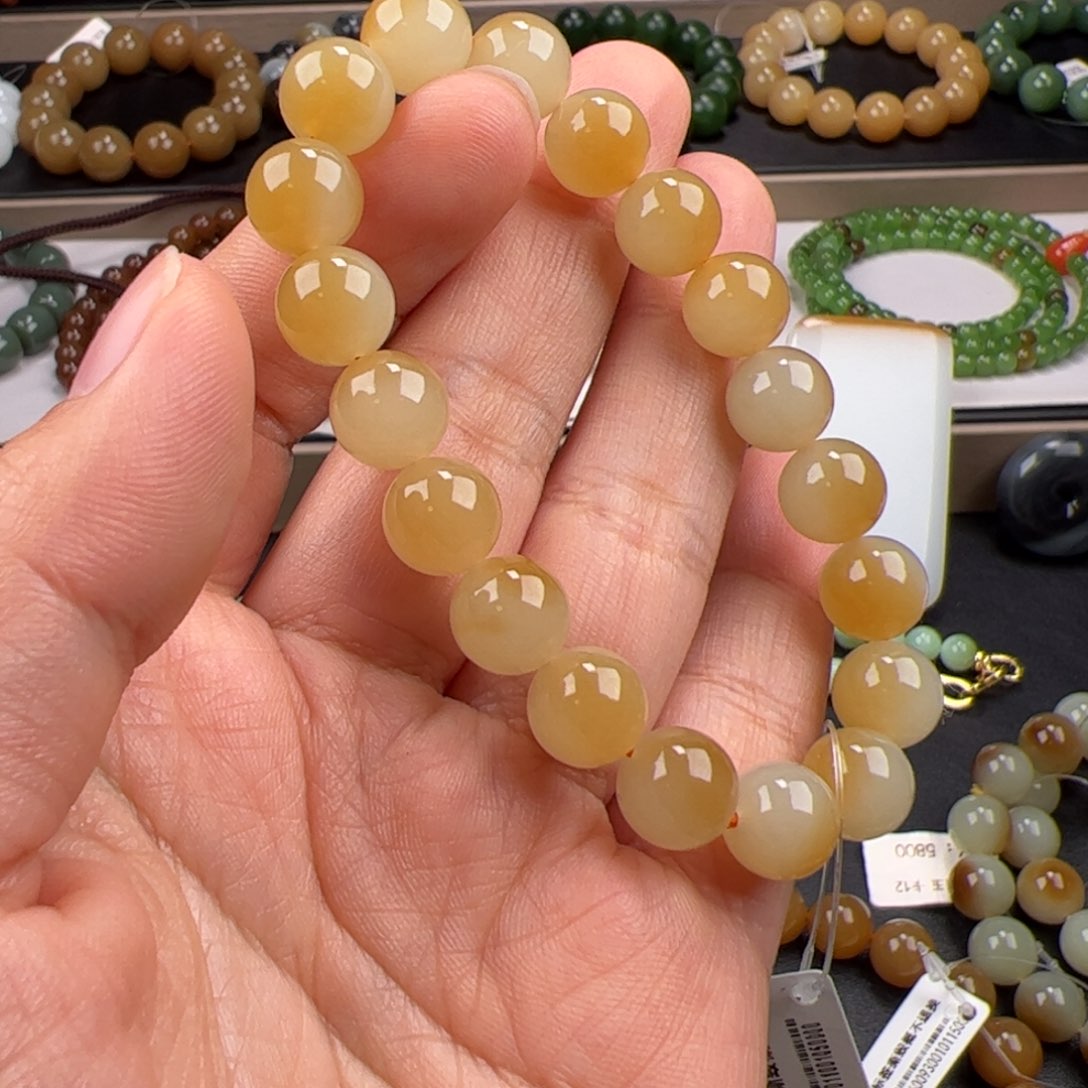 和田玉手链未镶嵌