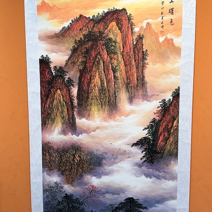 国画书法作品多次参加