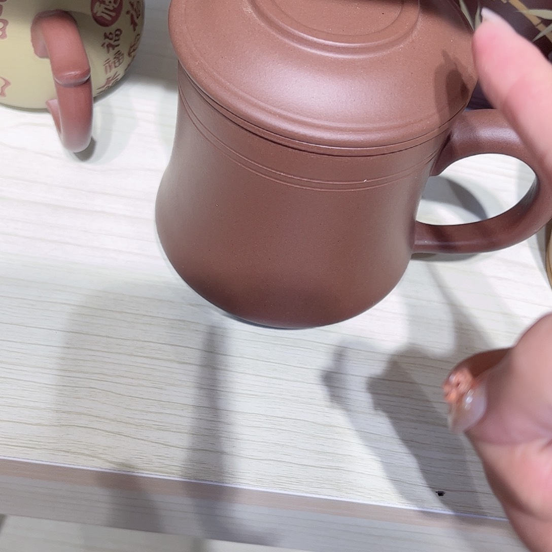 紫砂茶杯全部手工