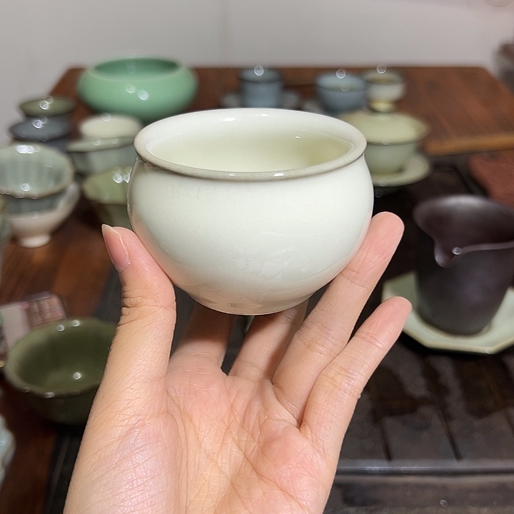 小米茶器龙泉云间青瓷