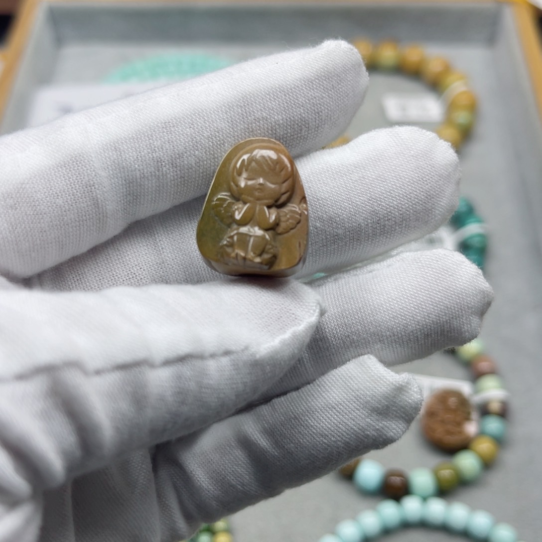 绿松石挂件未镶嵌