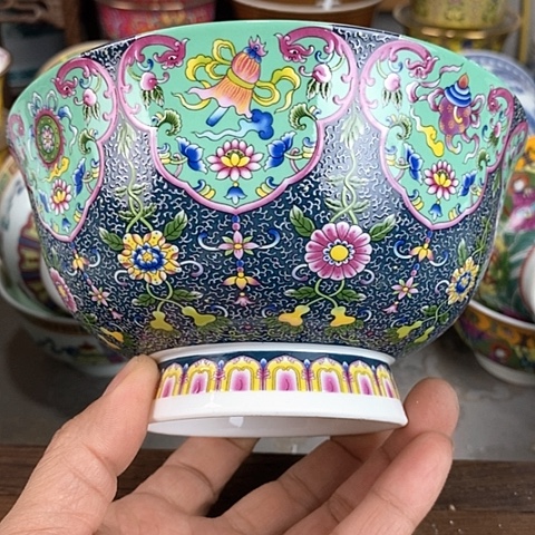 景德镇陶瓷藏式茶碗