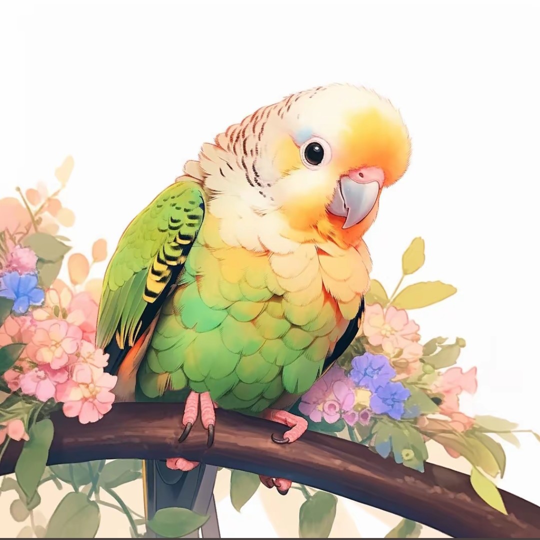 手养活体鹦鹉雏鸟亲人可学舌宠物活体顺丰包邮