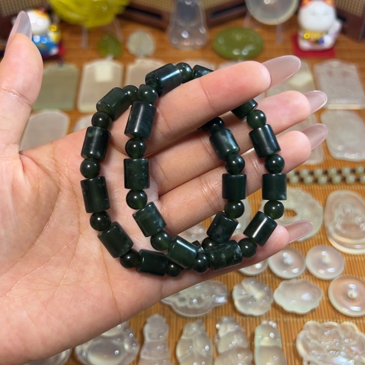 岫玉未镶嵌岫玉手串任选其一