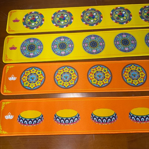 藏式佛龛新款供水摆件垫子（长一米 宽12厘米）