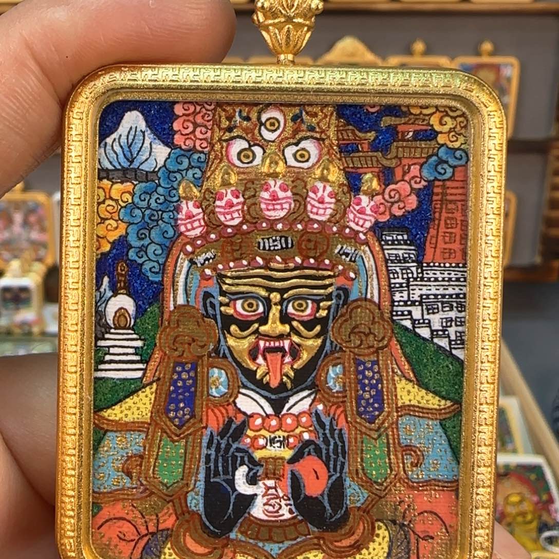 吊坠下*雨纯手工绘制【扎基拉姆】