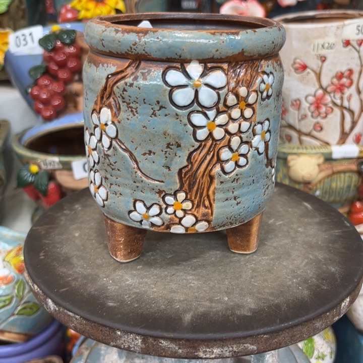 紫砂花盆粗陶材质多肉花盆