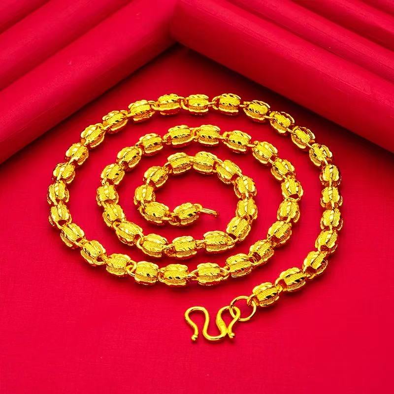 【金红阁】豪爽大气高奢设计款坦克南瓜链【SCX07】