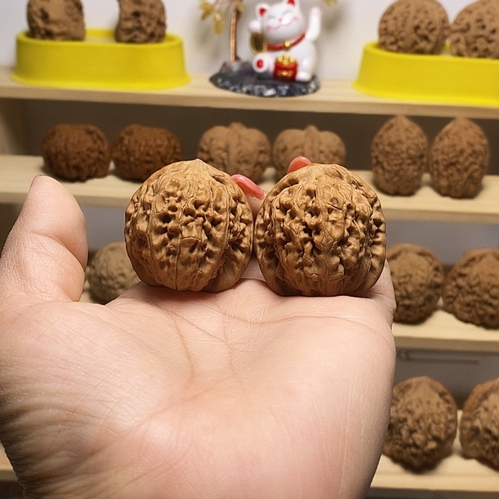 37尺寸的莲花核桃