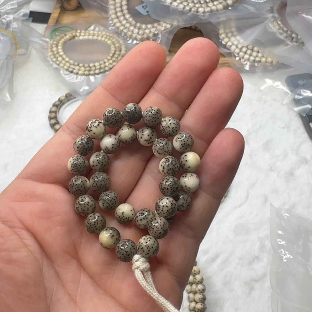 星月菩提手串星月菩提圆珠手持