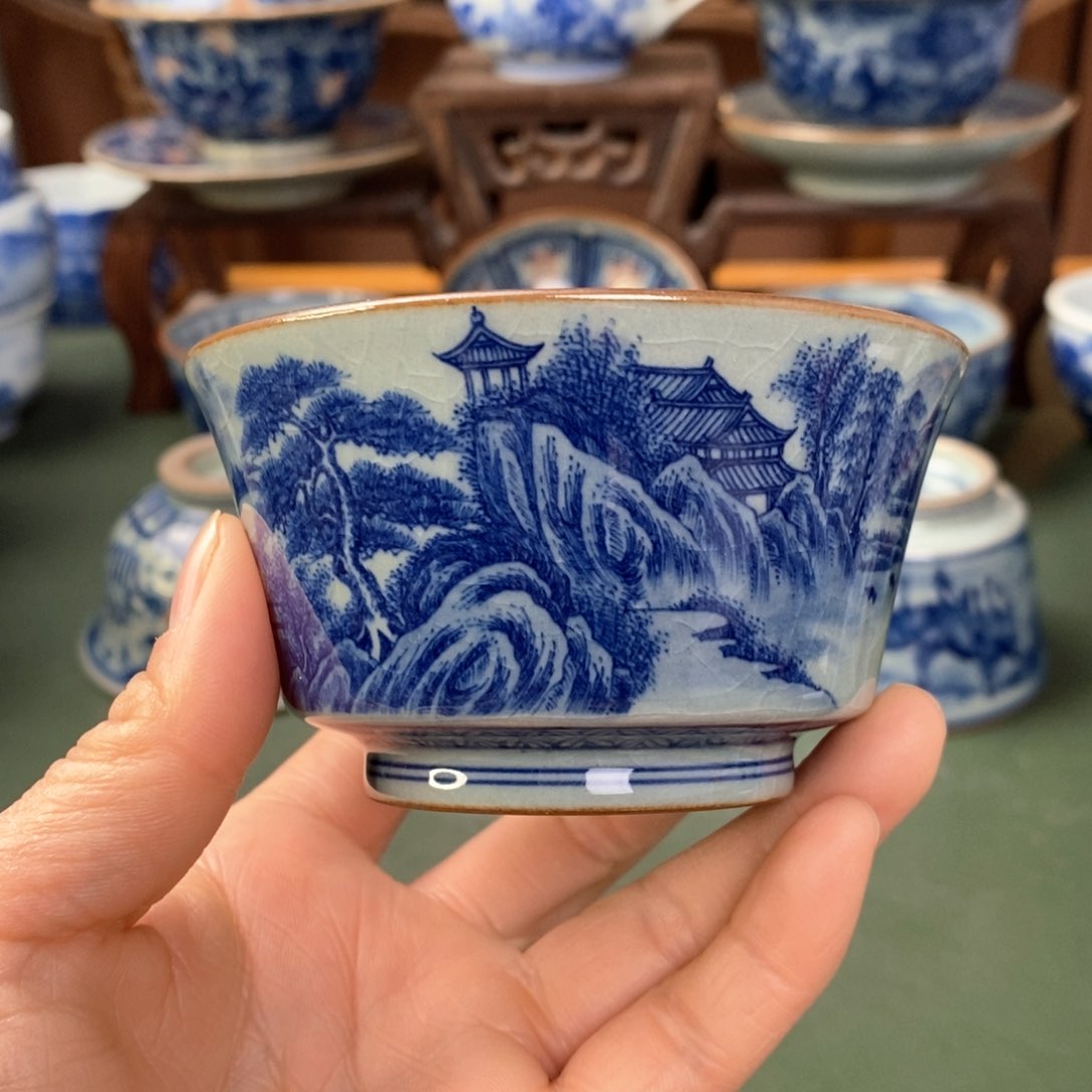 杯景德镇陶瓷手工手绘