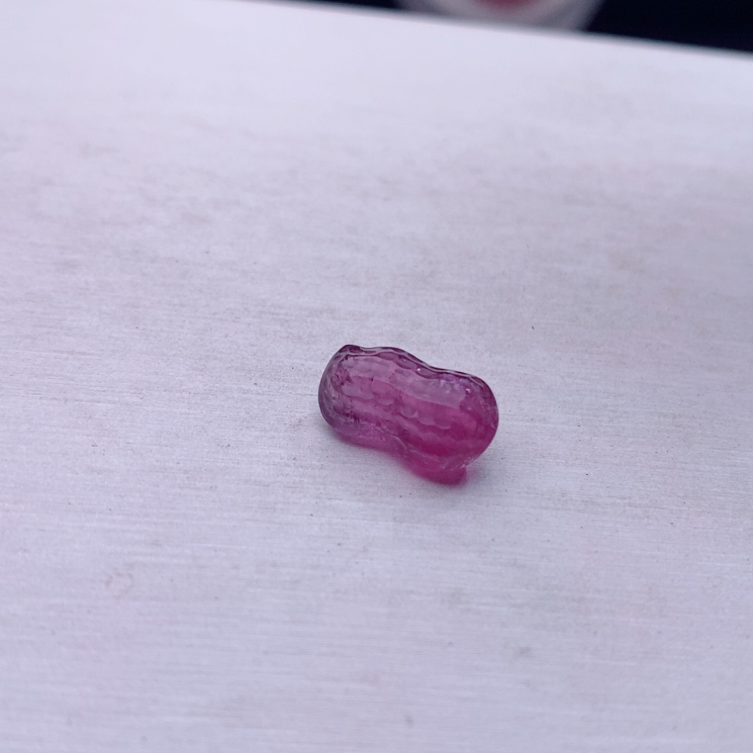 未镶嵌花生碧玺碧玺A单珠