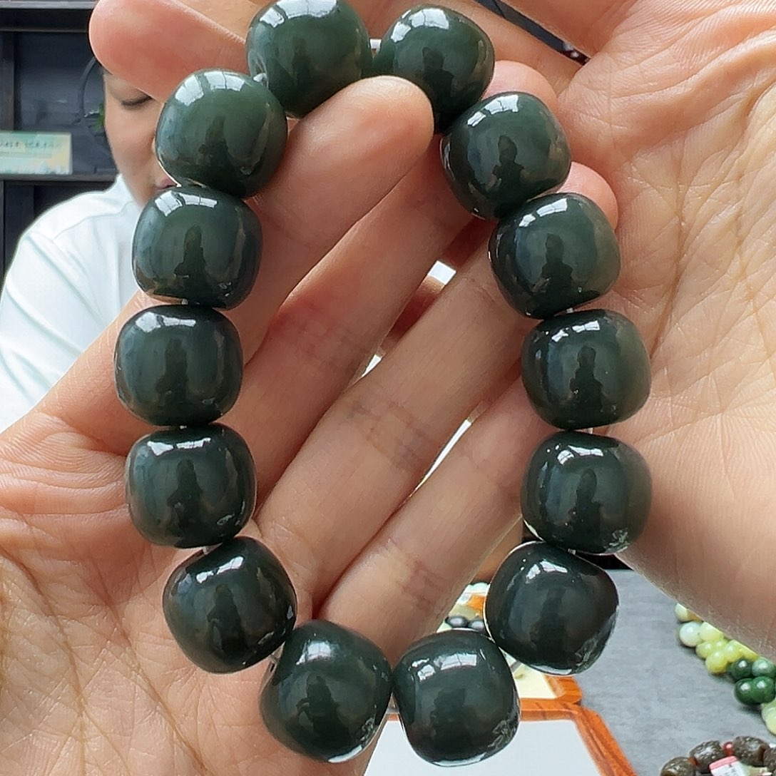 手链未镶嵌和田玉16且末