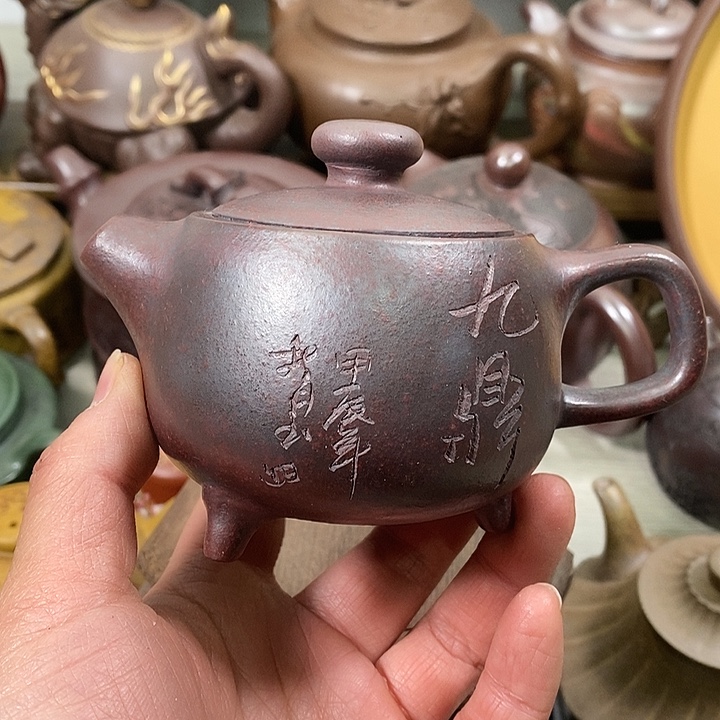 茶壶紫砂微瑕微瑕