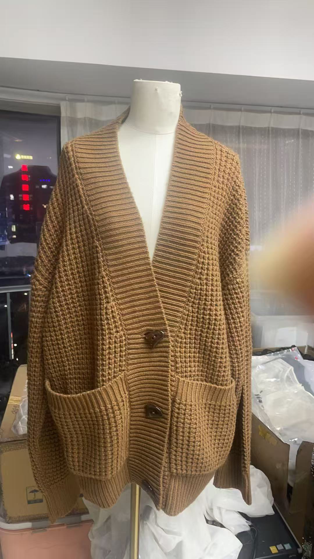 女编织秋季保暖上衣针织毛针织衫蝙蝠长袖百搭