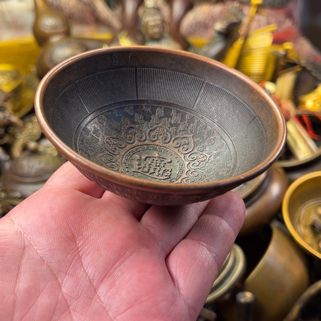 茶壶香炉铜器摆件