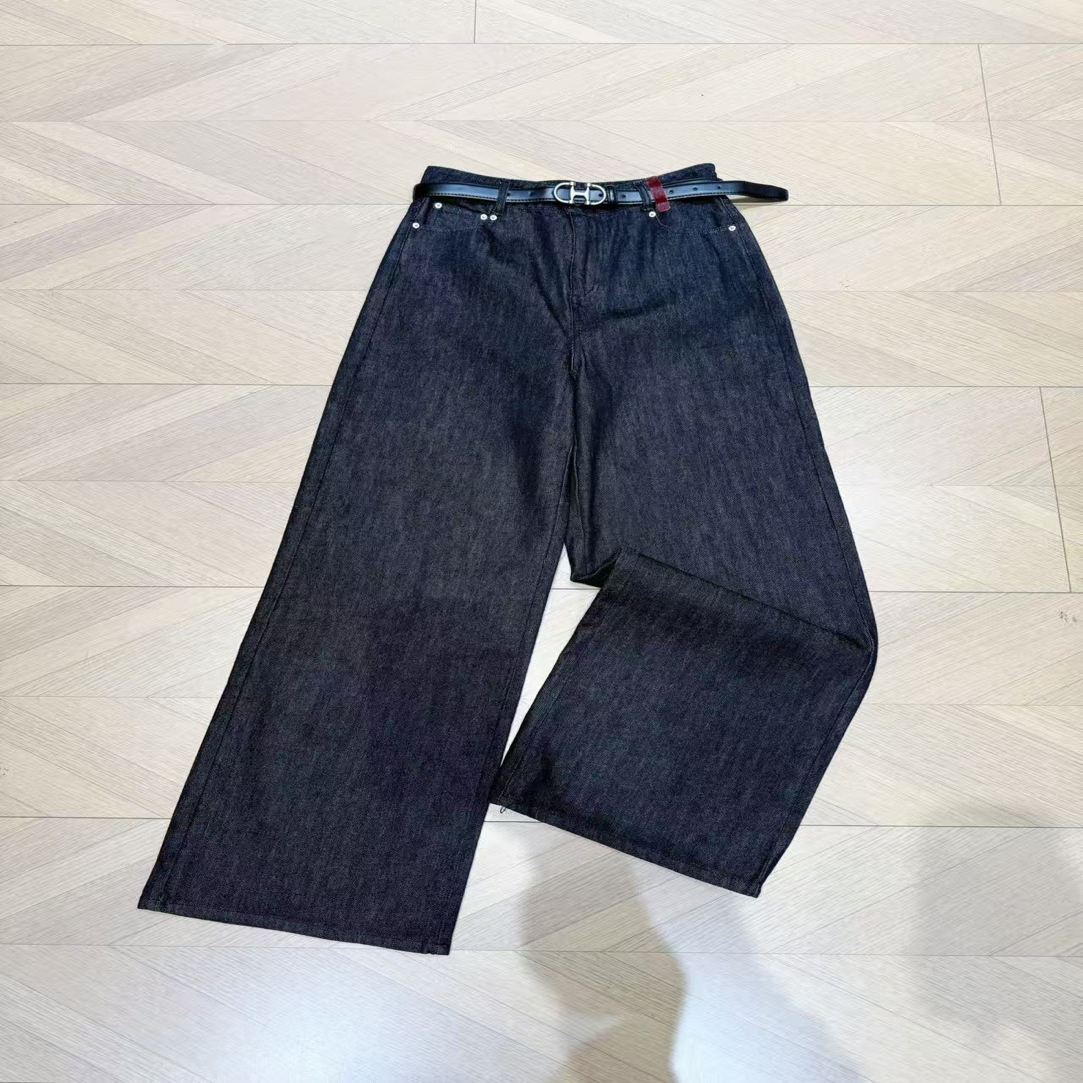 南油特价磨白牛仔裤/送个腰带