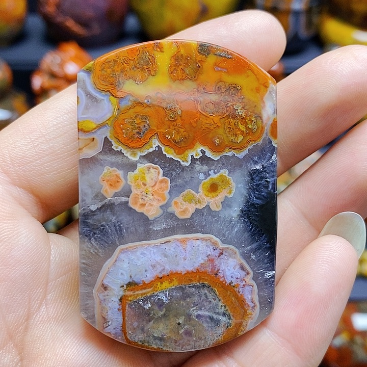 玛瑙/玉髓吊坠(不含链)未镶嵌