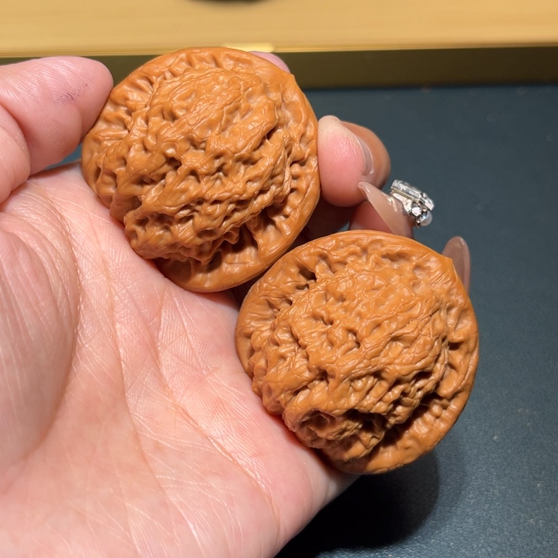 文玩核桃把件金公子42