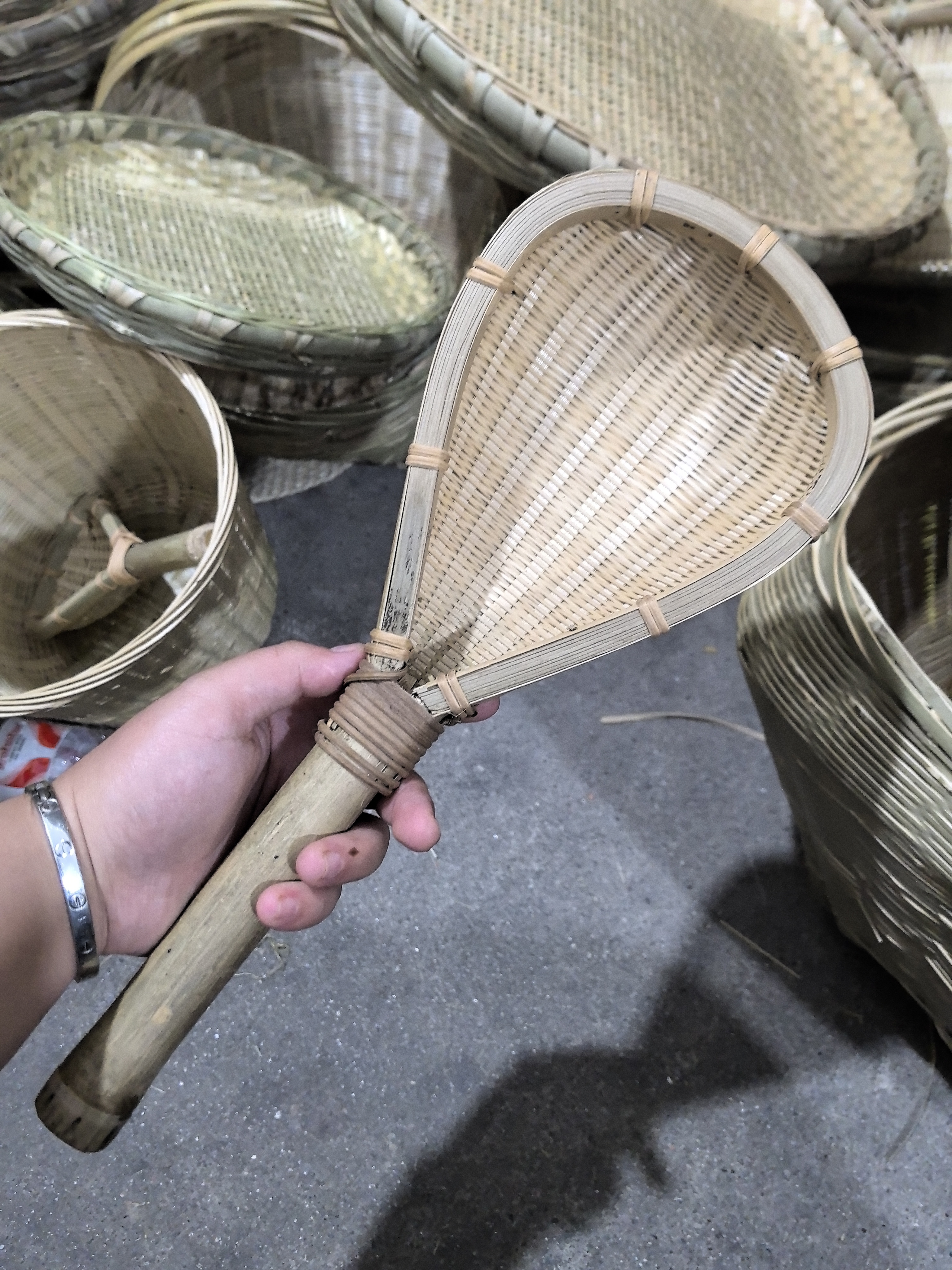 纯手工手工漏勺中号