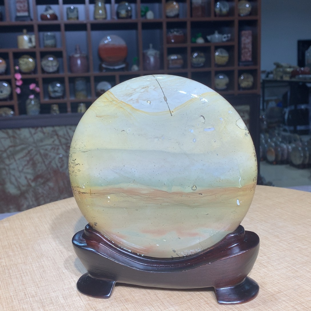 紫砂广西国画石，收藏观赏广西国画石，收藏观赏