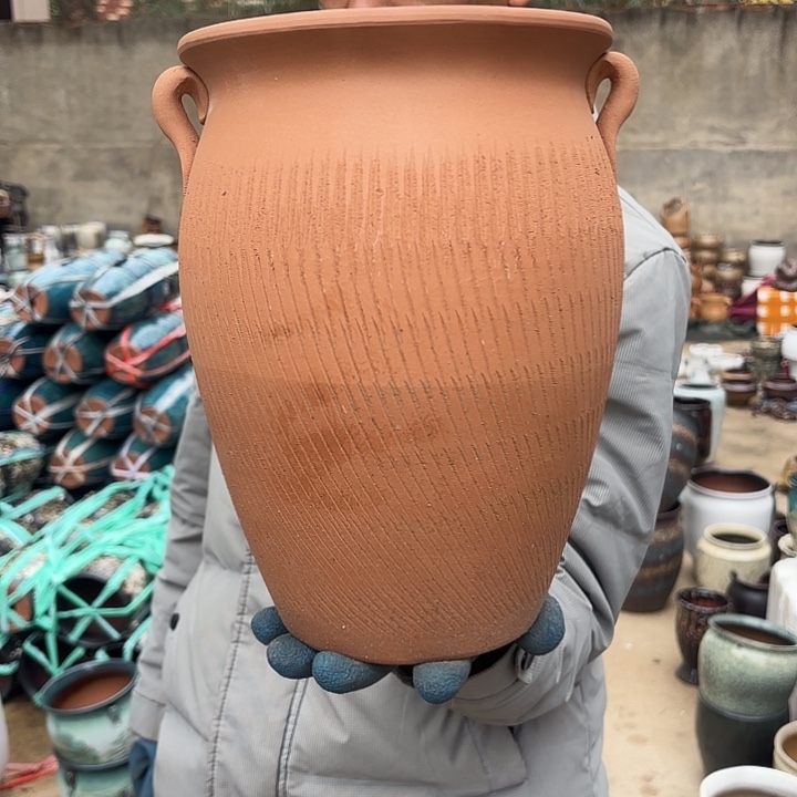 红陶红陶口径20高度28.5