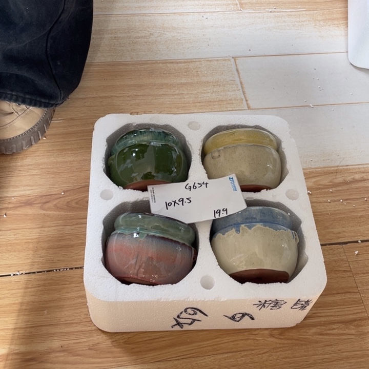 粗陶多肉花盆微瑕645