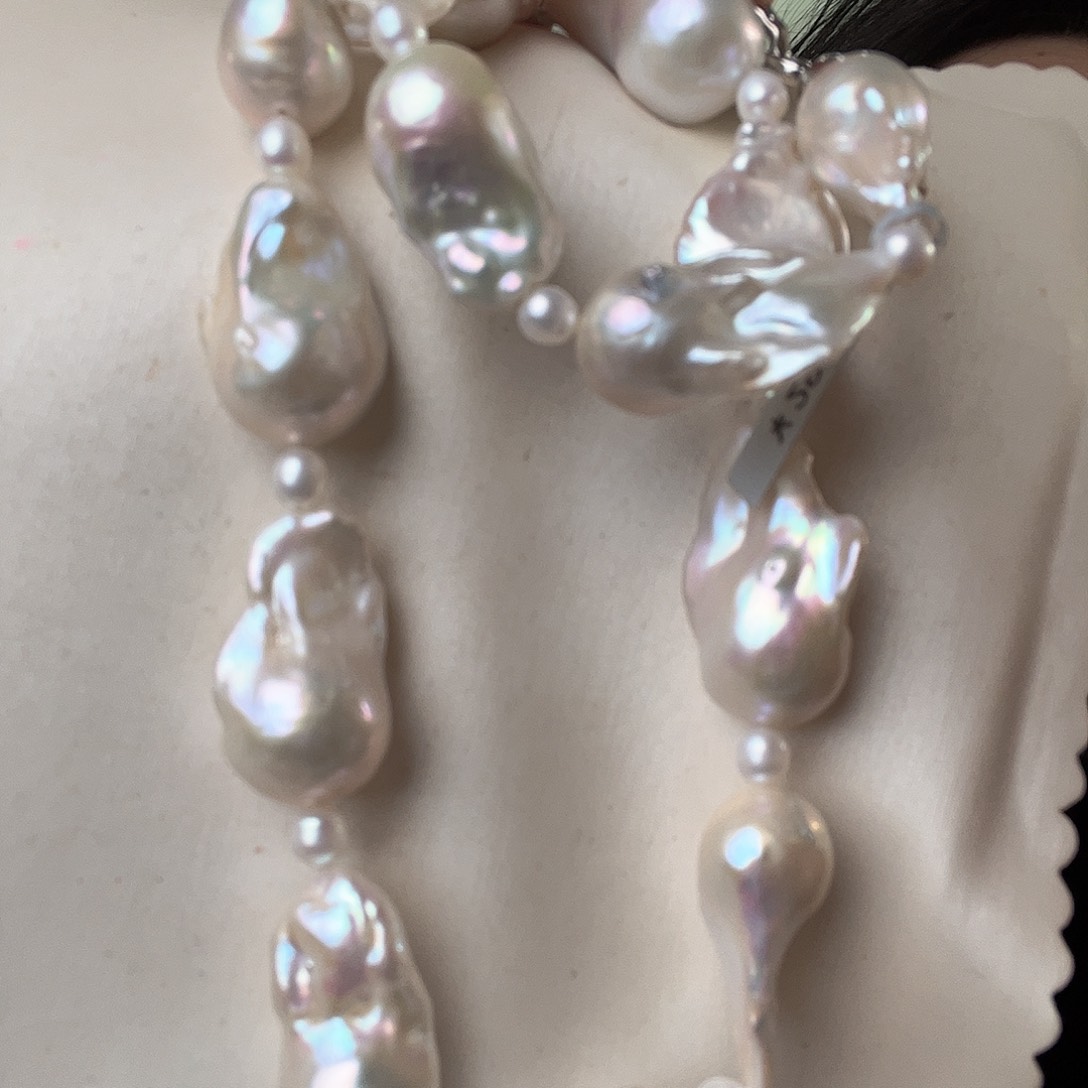 淡水珍珠未镶嵌颈饰