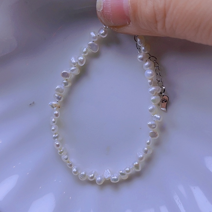 淡水珍珠手绳合金