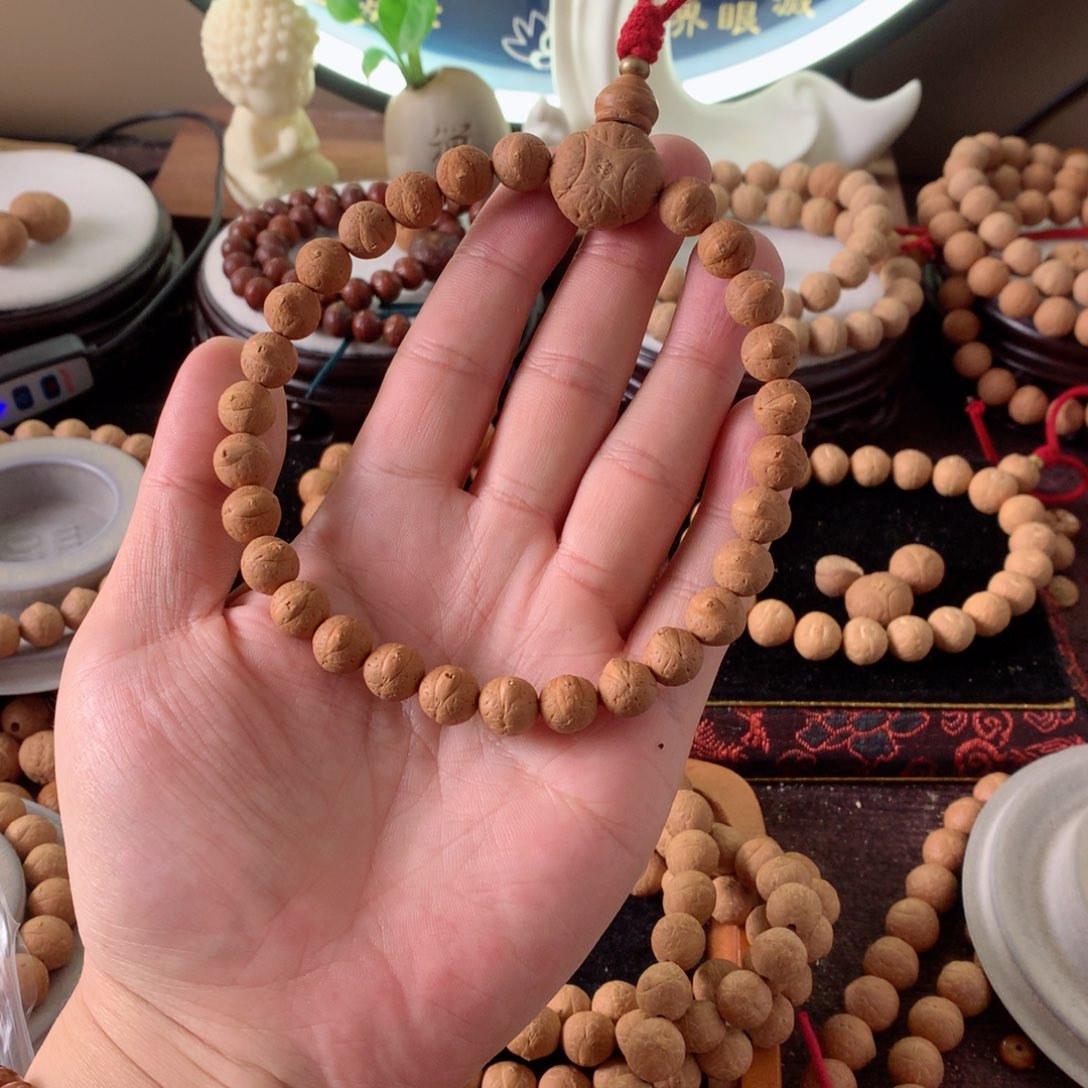 凤眼菩提手串10手持