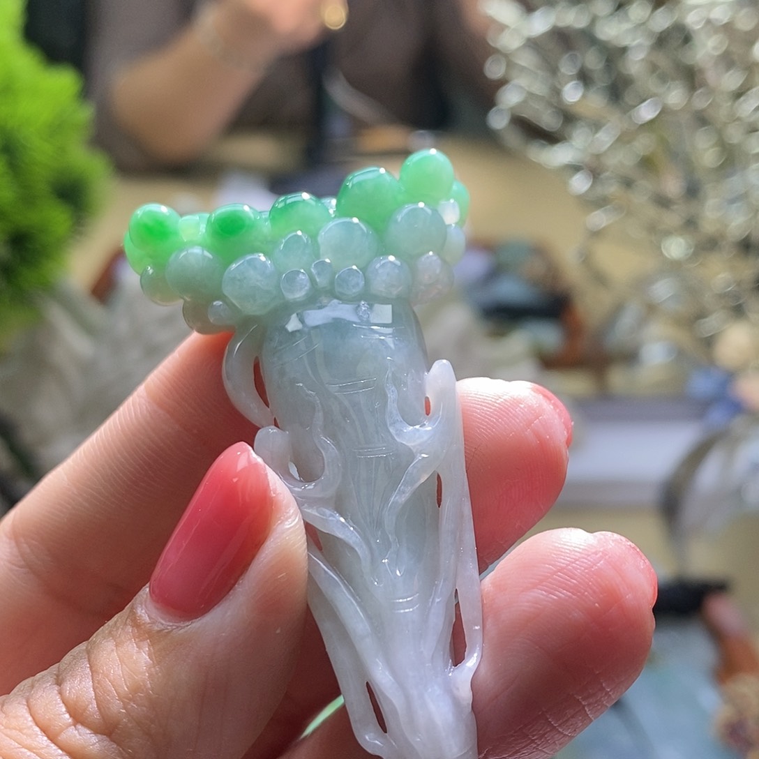 【闪购商品】翡翠颈饰未镶嵌人生