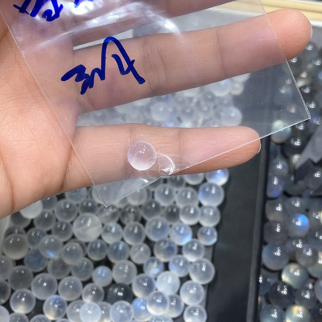 水晶珠宝半成品未镶嵌打孔/不退不换