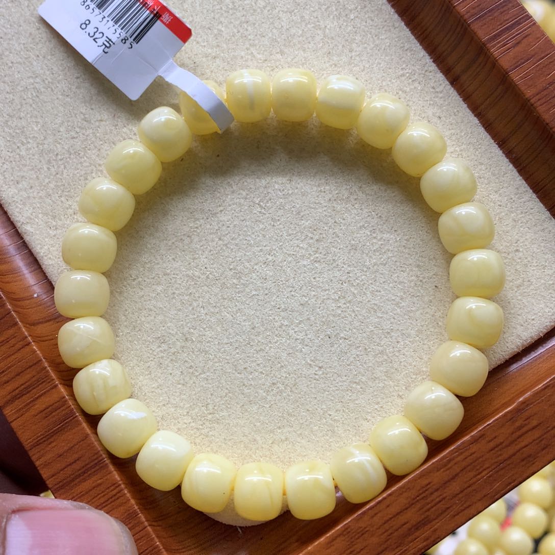 蜜蜡手链未镶嵌蜜蜡