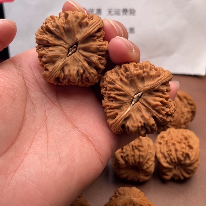 吊坠文玩核桃42尺 南将石