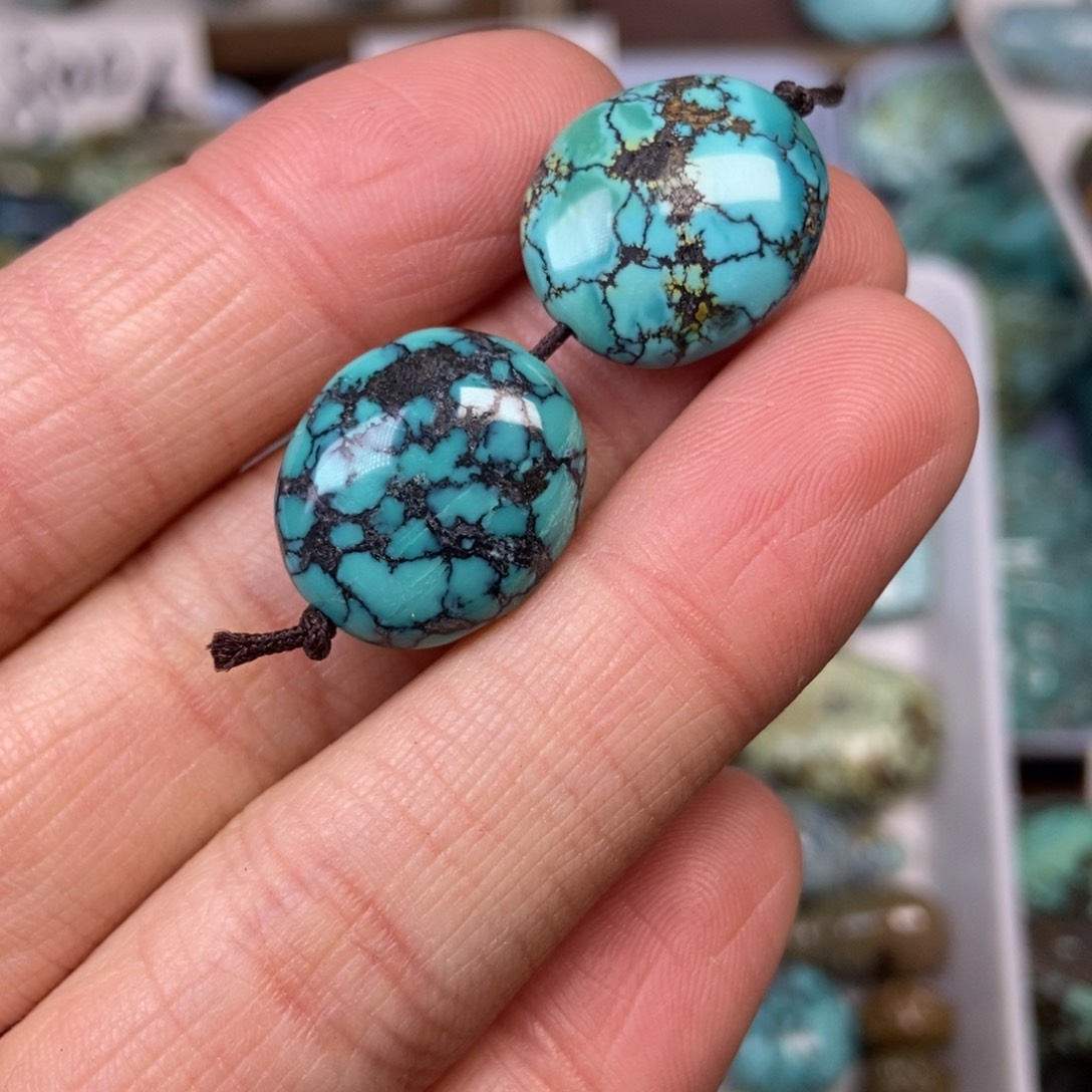 绿松石珠宝奇石未镶嵌