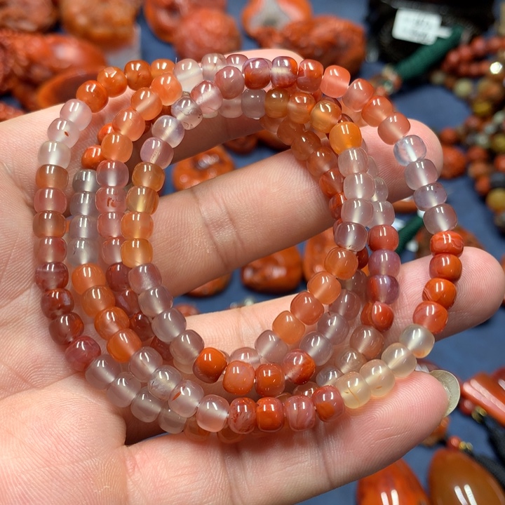 手串未镶嵌南红玛瑙6m m