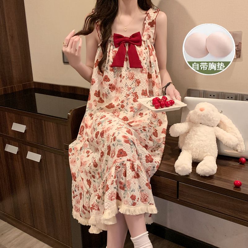 新款内衣性感蕾丝法式甜美睡衣套装轻奢浪漫修身镂空家居服配丝袜