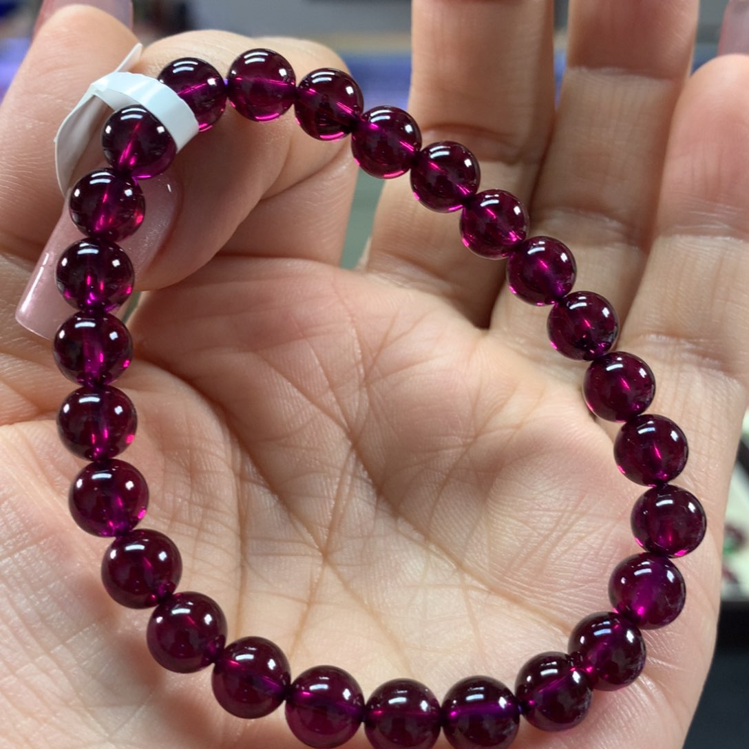 石榴石手链未镶嵌强*?手链