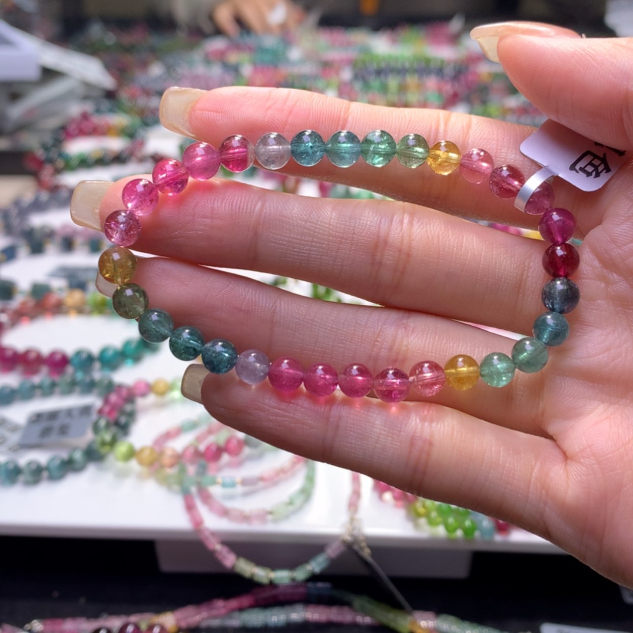 【闪购商品】未镶嵌手串碧玺