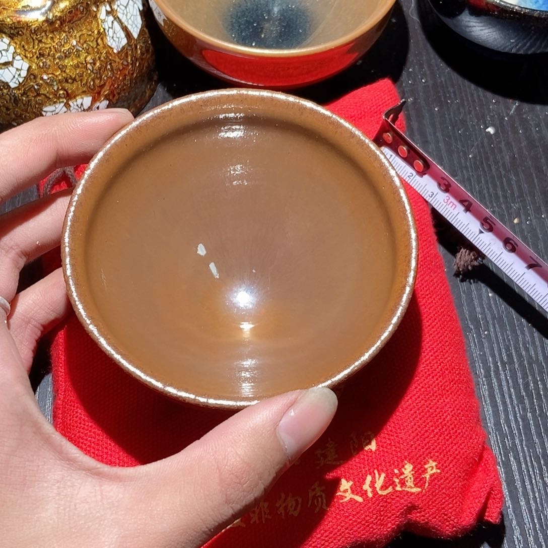 茶盏浅**生建盏茶器主人杯