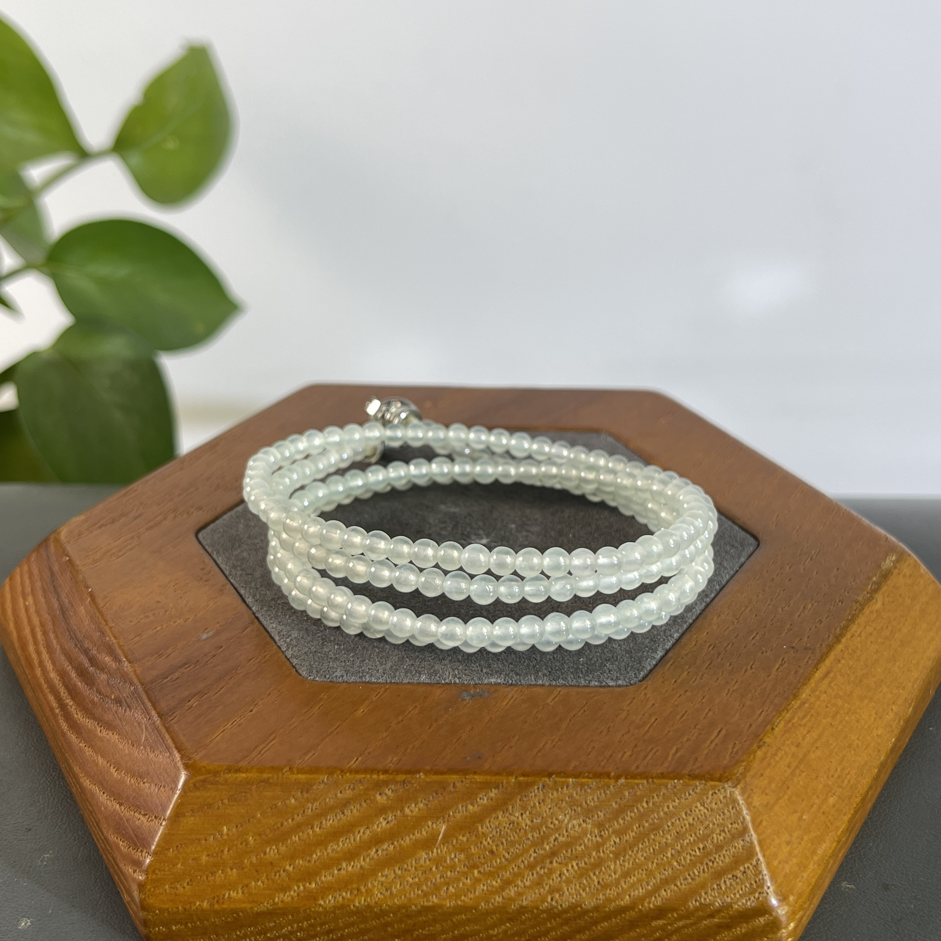 JYW01-140  天然缅甸A货翡翠  翡翠珠串（含配饰）