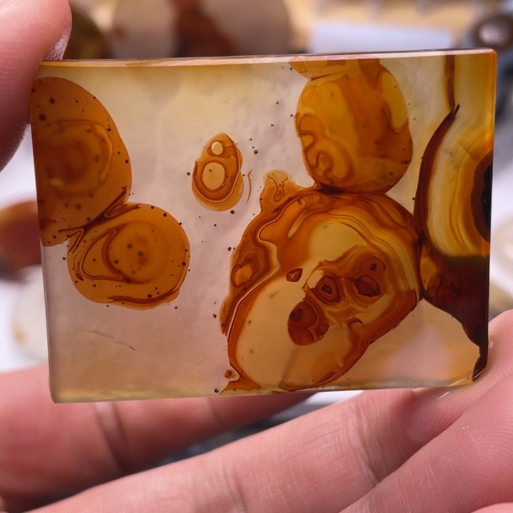 玛瑙/玉髓未镶嵌吊坠(不含链)