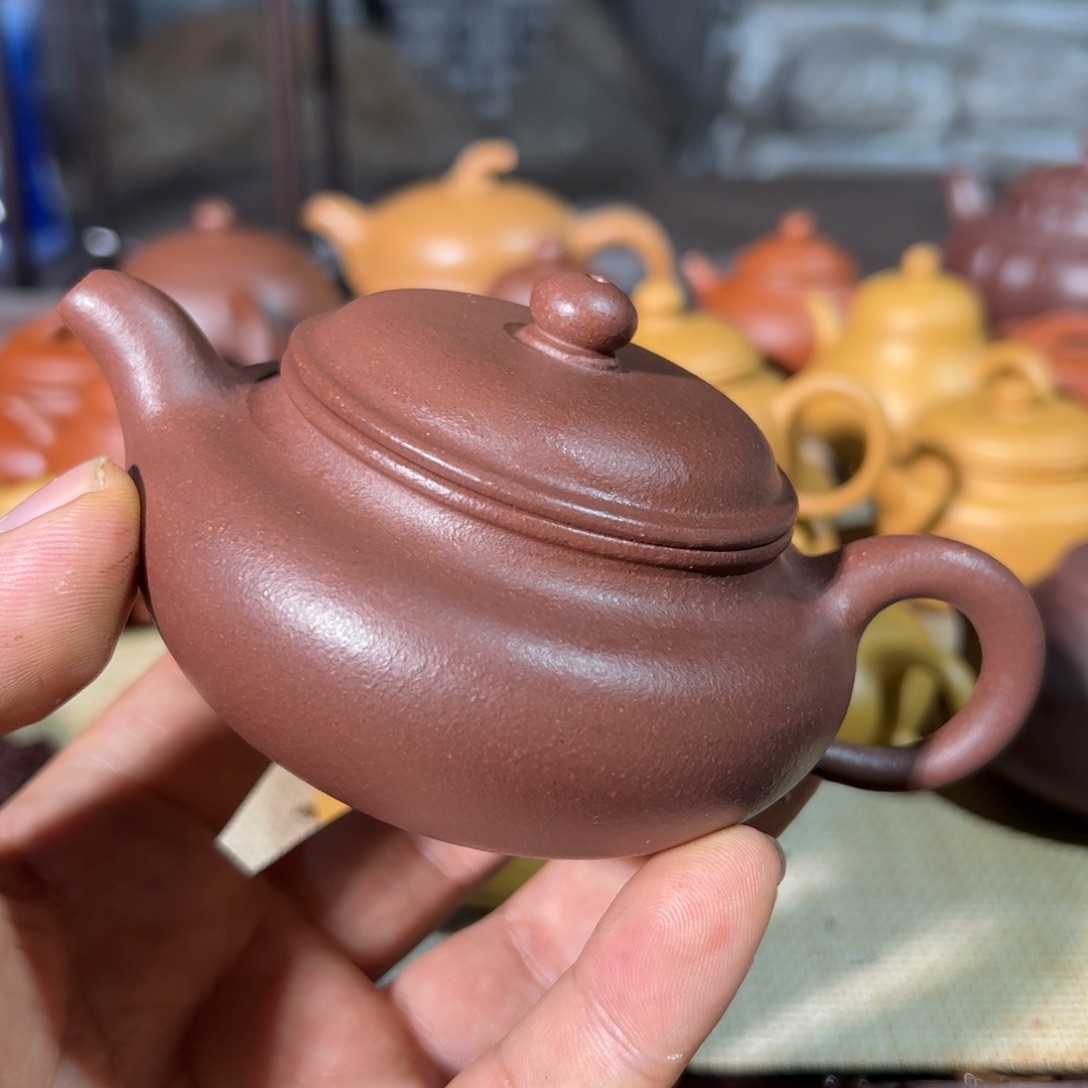 茶壶紫砂全手制作
