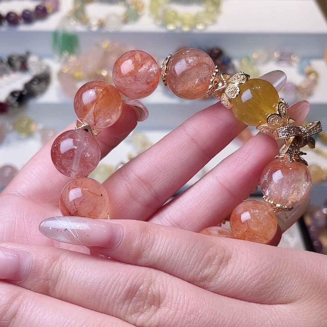 水晶手链合金小***✨尺寸