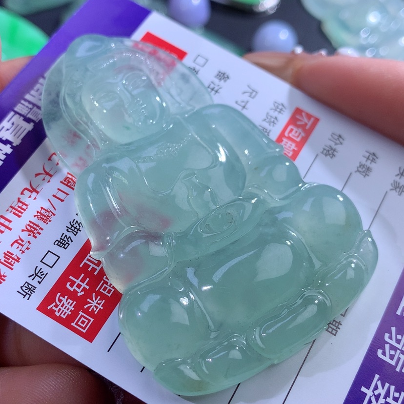 【闪购商品】翡翠颈饰未镶嵌这****冷缅甸